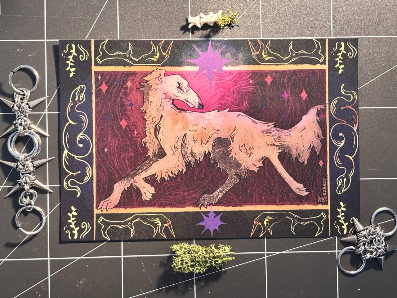 Tirage A5 — Dante Borzoi — visuel 1