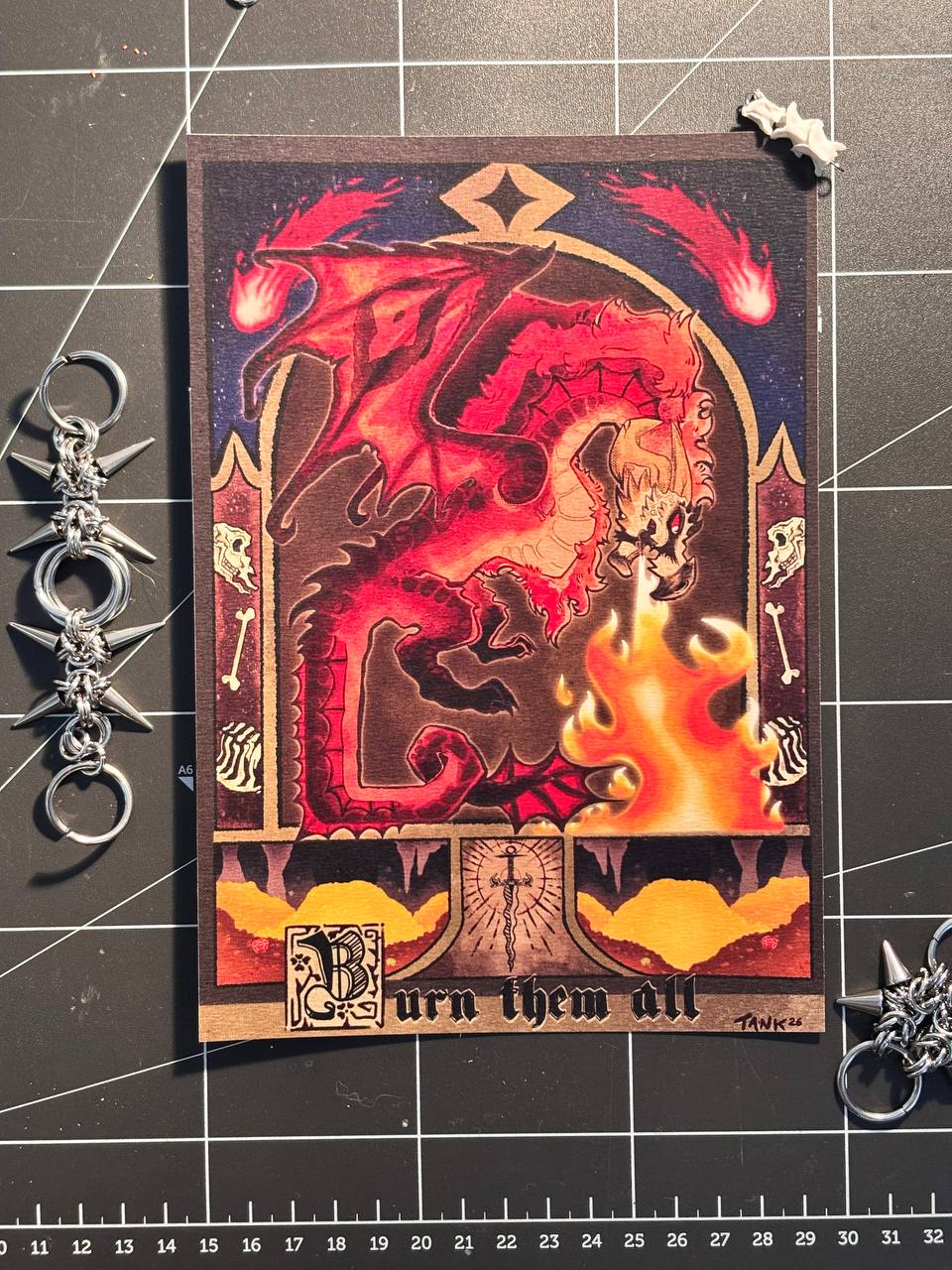 Tirage A5 — Dracarys — visuel 1